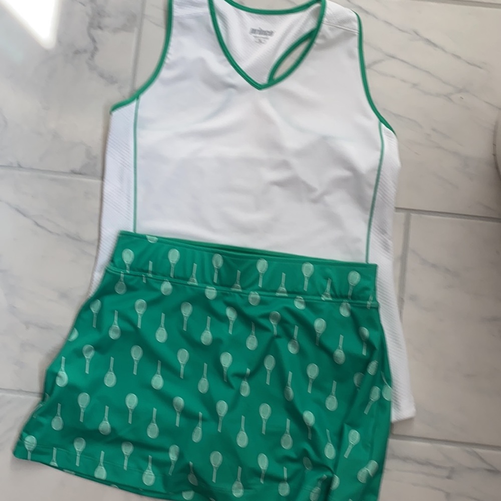 Prince Tennis skort and top size S.